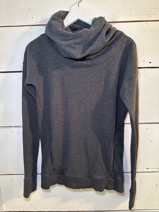 lululemon athletica Sweaters - Lululemon Womens Stress Less Hoodie Heathered Dark Gray